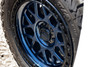 Set 4 KMC KM549 GRS 18x8.5 8x170 Midnight Blue Gloss Black 18" 0mm Truck Wheels