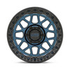 KMC KM549 Grs 18x8.5 8x6.5 Midnight Blue Gloss Black Lip Wheel 18" 0mm Truck Rim