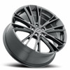 20" Platinum 458GN Prophecy 20x8.5 5x115 Gloss Gunmetal Clear-Coat Wheel 35mm