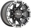 17" Dick Cepek Torque 17x8.5 6x5.5 Flat Black Machined Outer Lip Wheel 6mm Rim