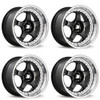 Set 4 18" Konig 97B SSM 18x8 Wheels 5x4.5 45mm Rims 97B-SS88514455