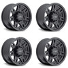 Set 4 17" Mickey Thompson Sidebiter II  17x9 Wheels 5x5.00 -12mm