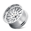 Set 4 24" Cali Off-Road Purge 24x14 Polished Milled Spokes 8x6.5 Wheels -76mm