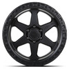 17" Lock Offroad Matte Black Matte Black Ring Olympus 17x9 6x5.5 -35mm Wheels
