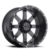 18" Gear Off Road 726MB Big Block 18x9 5x5 5x5.5 Black CNC Milled Wheel -12mm