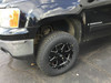 Set 4 20" Vision Off-Road 411 Arc Gloss Black Milled Wheels 20x9 6x135 Rims 12mm