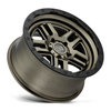 Black Rhino Barstow 20x9.5 6x135 Matte Bronze W  Matte Black Ring Wheel 20" 12mm