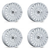 Set 4 DUB DC7272 Honcho 24x9 5x115 5x120 Chrome Wheels 24" 38mm Rims