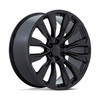 Performance Replicas PR211 22x9 6x5.5 Gloss Black Wheel 22" 28mm For Chevy GMC