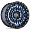 Black Rhino Sentinel 20x9.5 5x5.0 Cobalt Blue W/ Black Ring Wheel 20" -18mm Rim