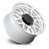 Black Rhino Delta 20x9.5 8x6.5 Gloss Silver Mirror Face & Lip Wheel 20" -18mm