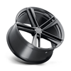 OHM Lightning 18x8.5 5x4.5 Gloss Black Wheel 18" 30mm Rim