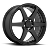 Set 4 Motegi MR143 CS6 18x8 5x4.5 5x120 Satin Black Wheels 18" 35mm Rims