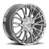 18" Platinum 437C Genesis 18x8 5x112 5x120 Chrome Plated Wheel 40mm Rim