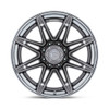 Set 4 Fuel FC401 Brawl 22x10 6x135 Platinum Chrome Lip 22" -18mm Lifted Wheels