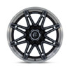 Fuel FC401 Brawl 24x12 6x5.5 Gloss Black Brushed Gray Tint Wheel 24" -44mm Rim