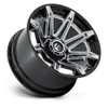 Set 4 Fuel FC401 Brawl 20x10 6x5.5 Chrome Gloss Black Lip 20" -18mm Truck Wheels