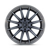 Fuel FC403 Burn 20x10 6x135 Gloss Black Brushed Gray Tint 20" -18mm Lifted Wheel