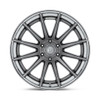 Set 4 Fuel FC403 Burn 20x10 6x5.5 Platinum Chrome Lip 20" -18mm Lifted Wheels