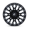 Set 4 Fuel FC865 Strike 22x10 8x180 Gloss Black Milled 22" -18mm Lifted Wheels