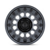 Set 4 Black Rhino BR012 Outback 17x8.5 Matte Gunmetal Wheels 6x5.5 17" -10mm