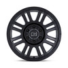 Set 4 16" Black Rhino Yellowstone 16x8 6x130 Matte Black 45mm Sprinter Wheels
