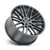 Mandrus Masche 22x10.5 5x112 Gloss Black W  Mirror Cut Face Wheel 22" 38mm