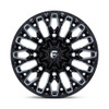 Set 4 Fuel FC865 Strike 22x12 6x135 6x5.5 Gloss Black Milled Wheels 22" -44mm