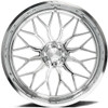 24" Axe Wheels AF8 Forged Fully Polished 24x14 Wheel 8x180 -76mm For Chevy GMC