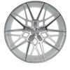 20" Axe Wheels CF1 Silver 20x9 Wheel 5x5 25mm For Jeep Truck Suv Rim