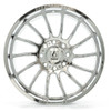 Set 4 20" Axe Wheels Chronus Chrome 20x10 6x135 6x5.5 -19mm Lifted Truck Rims