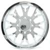 24" Axe Wheels AF6 Dually (Front) Fully Polished 24x8.25 Wheel 8x200 Truck Rim