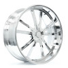 24" Axe Wheels Sembrado Fully Polished 24x9 Wheel 5x5.5 25mm Truck Rim