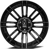 22" Axe Wheels Thanos Black Tinted 22x12 Wheel 8x180 -44mm For Chevy GMC Rims