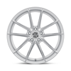 Victor Equipment Zuffen 22x11 5x130 Silver W/ Brushed Face Wheel 22" 56mm Rim
