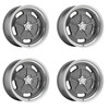 Set 4 American Racing Vintage VN511 Salt Flat 17x8 5x4.75 Mag Gray Rims 17" 0mm