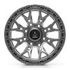 15" Axe Wheels Atlas UTV Grey 15x7 Wheel 4x137 4x156 10mm Rim