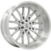 26" Axe Wheels Atlas Silver 26x12 Wheel 6x135 6x5.5 -44mm Lifted Truck Rim