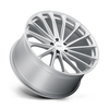 OHM Proton 21x10.5 5x120 Silver W/ Mirror Face Wheel 21" 30mm Rim