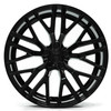 22" Axe Wheels EX30 Gloss Black 22x9 Wheel 5x4.5 30mm Truck Suv Rim
