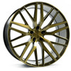Set 4 20" Axe Wheels EX30 Bronze 20x10 Wheels 5x115 42mm Suv Car Rims