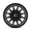 Fuel FC866 Piston 22x10 6x5.5 Matte Gunmetal Gloss Black Lip Wheel 22" -18mm Rim