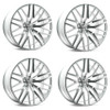 Set 4 20" Axe Wheels EX30 Silver 20x8.5 Wheels 5x120 40mm Rims Set 4 20" Axe Wheels EX30 Silver 20x8.5 Wheels 5x120 40mm Rims