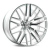 20" Axe Wheels EX30 Silver 20x8.5 Wheel 5x110 40mm Rim