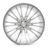 21" Axe Wheels CF2 Silver 21x10.5 Wheel 5x112 40mm Rim