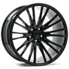 Set 4 20" Axe Wheels CF2 Gloss Black 20x10 Wheels 5x108 40mm Rims