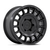 Set 4 Black Rhino BR015 Voll 17x8.5 Matte Black Wheels 6x135 17" 25mm Truck Rims