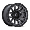 Set 4 Fuel FC866 Piston 20x10 6x5.5 Matte Gunmetal Gloss Black Wheels 20" -18mm