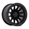 Fuel FC866 Piston 20x9 5x5 Blackout Wheel 20" 1mm For Jeep Wrangler Gladiator