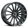 OHM Proton 22x10.5 5x120 Gloss Black Wheel 22" 40mm Rim